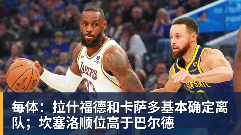 每体：拉什福德和卡萨多基本确定离队；坎塞洛顺位高于巴尔德